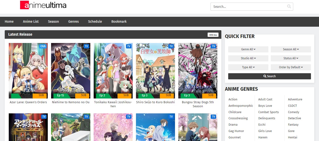 Suge Anime; Best Website for Watching Popular Anime