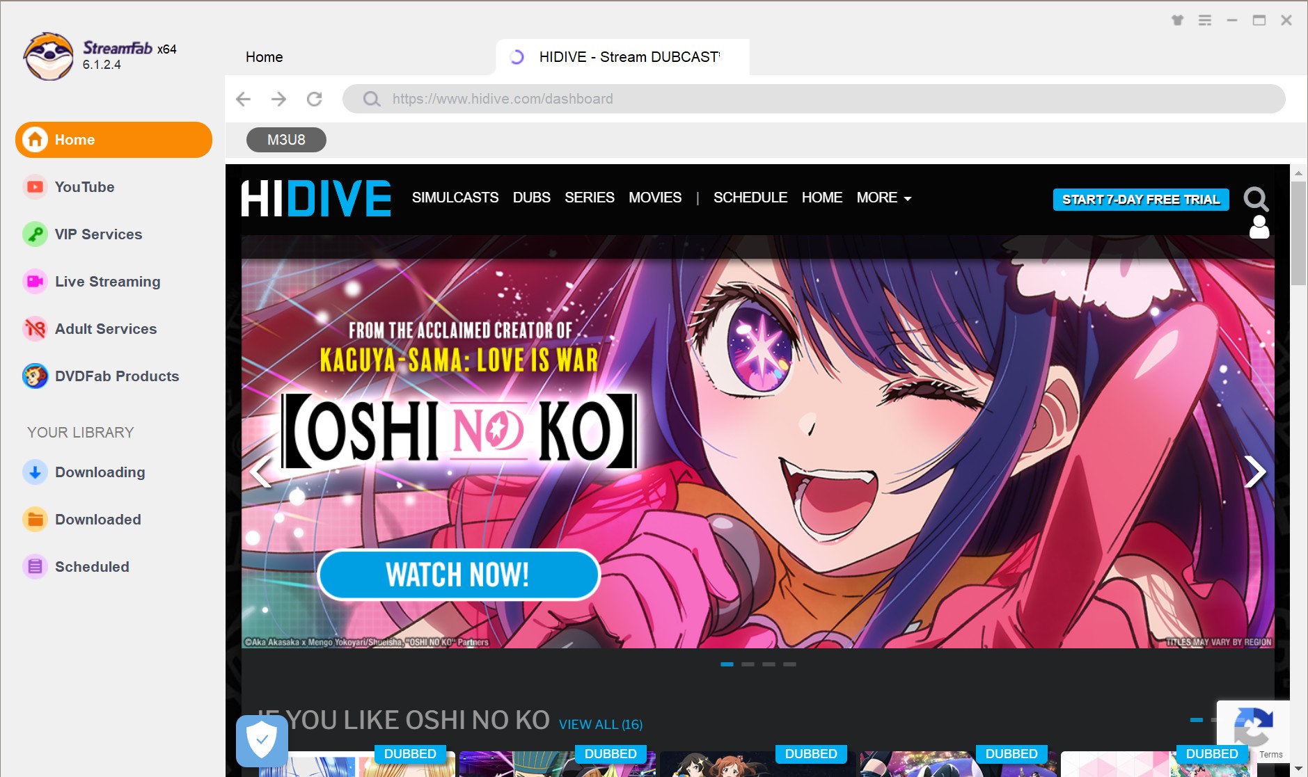 HIDIVE: Stream Your Anime and More!:Amazon.com:Appstore for Android