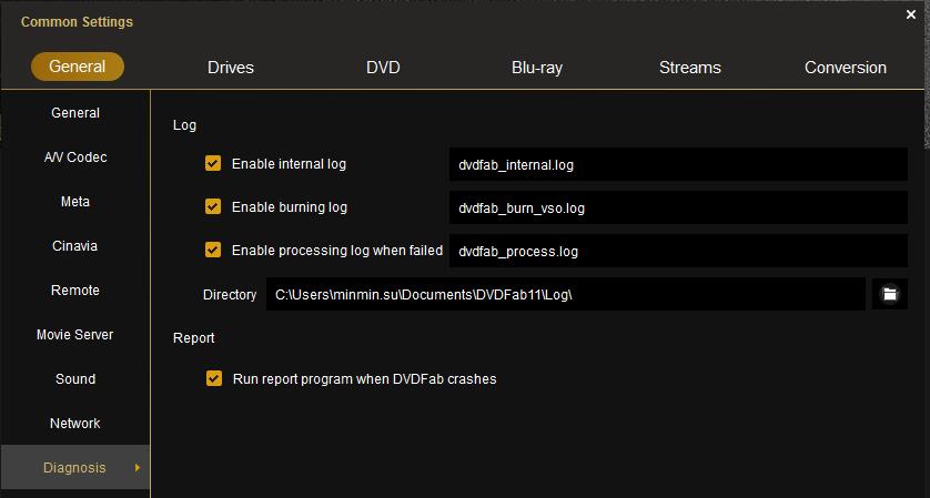 dvdfab log
