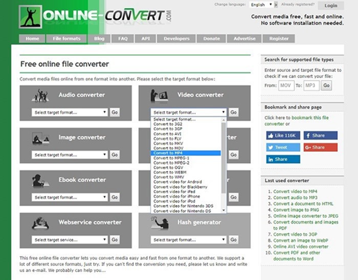 free video converter 3gp online