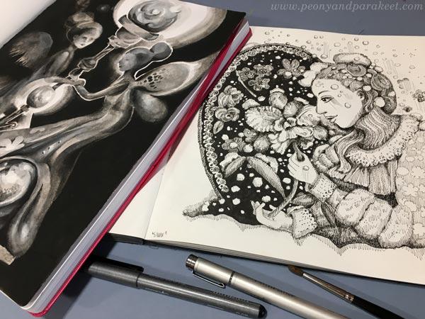 Top 10 Deep Drawing Ideas: All about Deep Anxiety Drawing