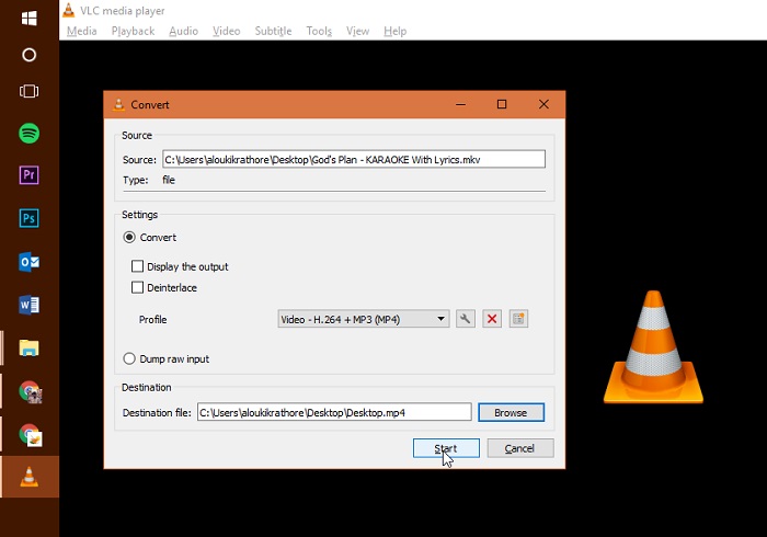 how to convert mkv to mp4 windows 10