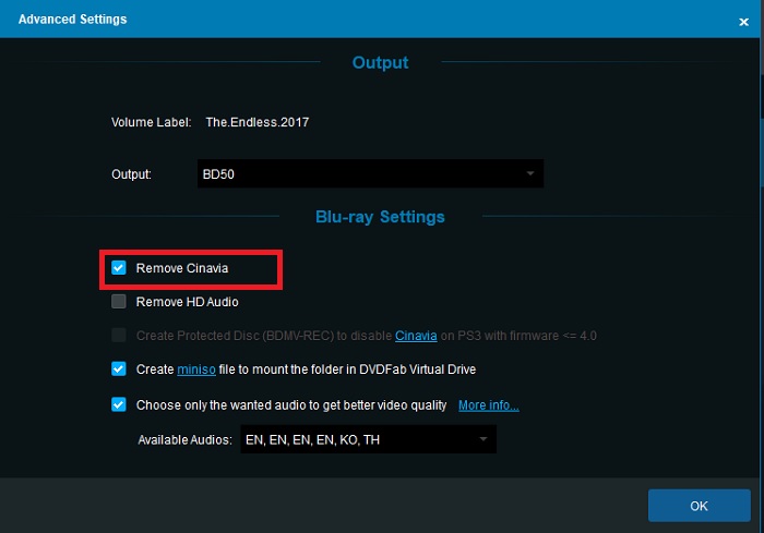 how to remove cinavia with dvdfab 10