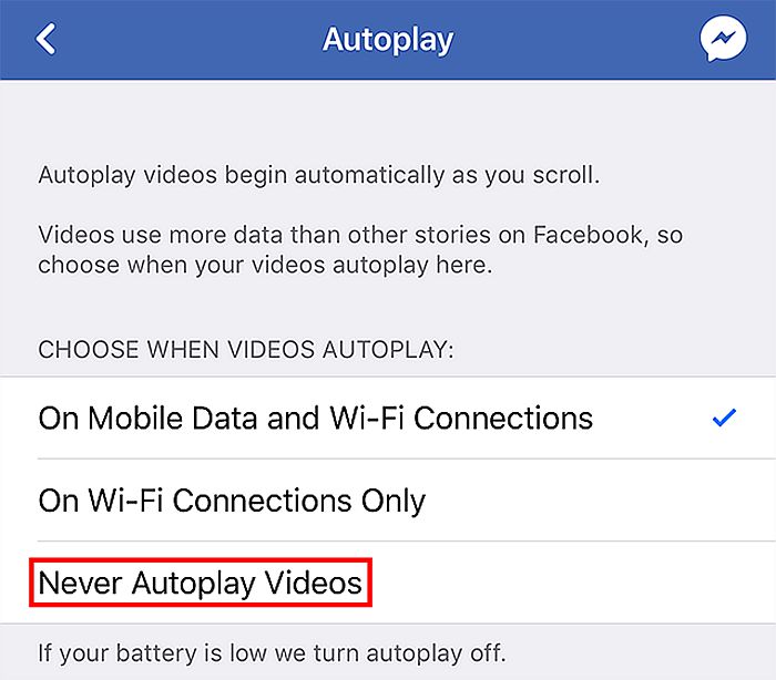 How To Stop Videos From Automatically Playing On Facebook