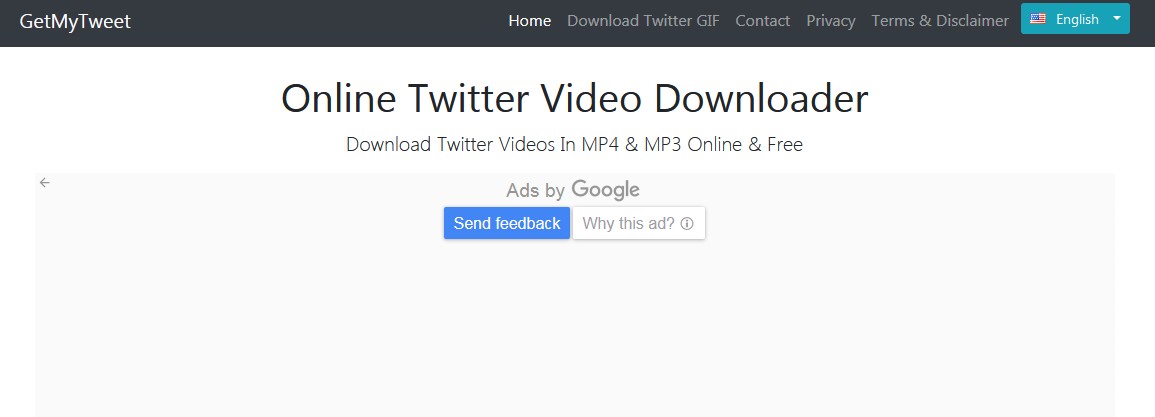 Twitter Video Downloader - Download Twitter Videos and GIF Online