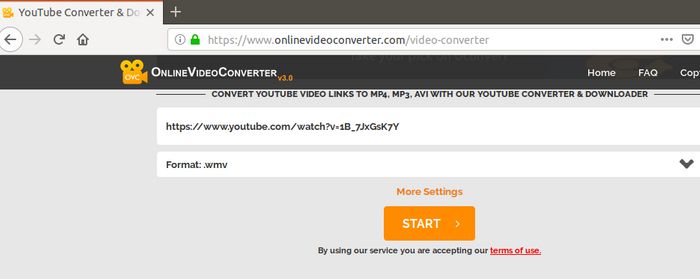 how to use format factory to convert youtube videos