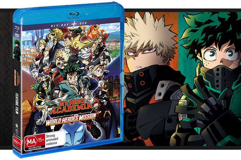 My Hero Academia Debuts First-Look at World Heroes' Mission OVA